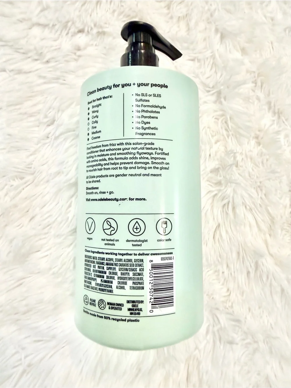 NEW Odele Clarifying Shampoo Smoothing Conditioner 32 oz Jumbo Set Clean Hair